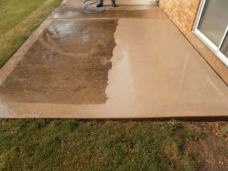 concrete cleaning and sealing